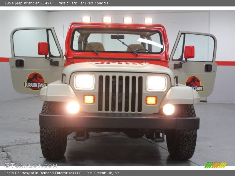 Jurassic Park Tan/Red / Saddle 1994 Jeep Wrangler SE 4x4