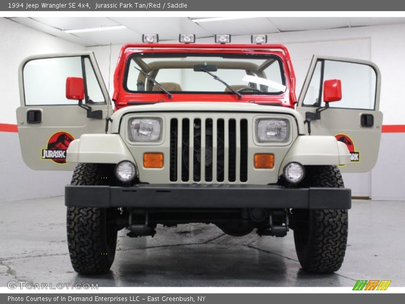Jurassic Park Tan/Red / Saddle 1994 Jeep Wrangler SE 4x4