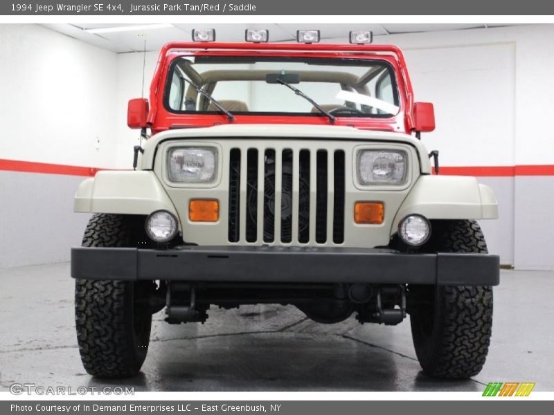 Jurassic Park Tan/Red / Saddle 1994 Jeep Wrangler SE 4x4