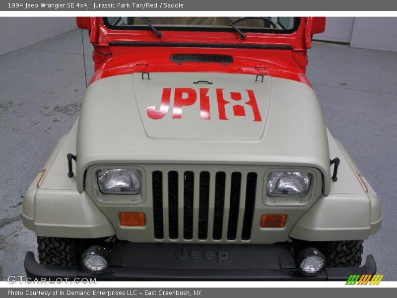 Jurassic Park Tan/Red / Saddle 1994 Jeep Wrangler SE 4x4