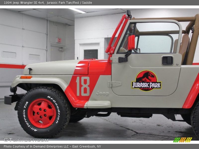 Jurassic Park Tan/Red / Saddle 1994 Jeep Wrangler SE 4x4