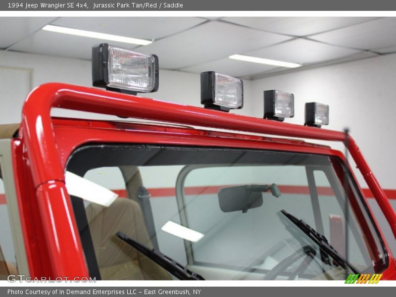 Jurassic Park Tan/Red / Saddle 1994 Jeep Wrangler SE 4x4