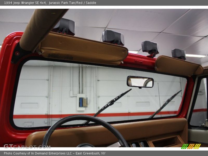 Jurassic Park Tan/Red / Saddle 1994 Jeep Wrangler SE 4x4