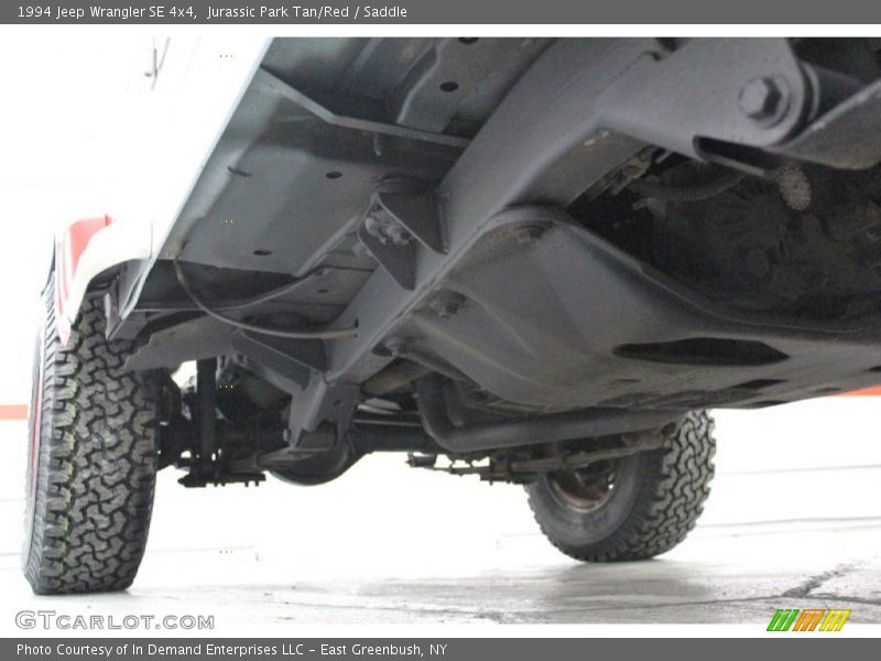 Jurassic Park Tan/Red / Saddle 1994 Jeep Wrangler SE 4x4