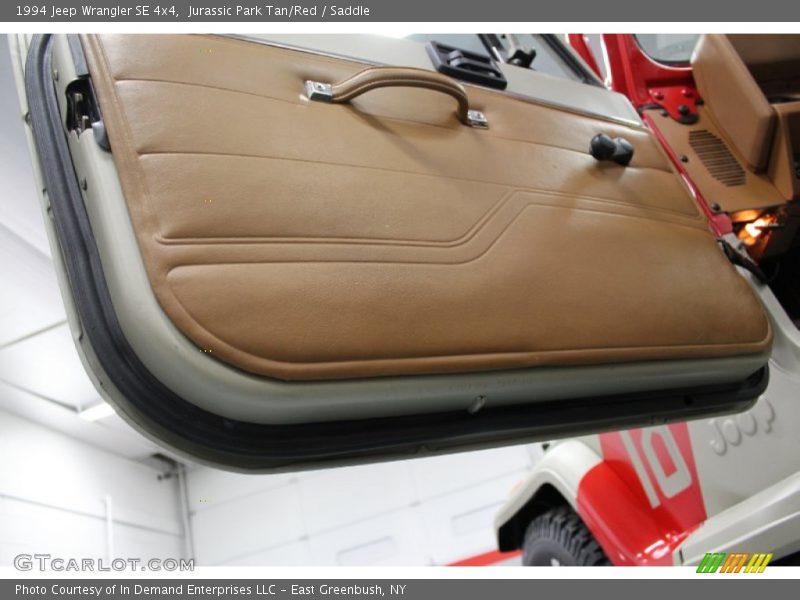 Jurassic Park Tan/Red / Saddle 1994 Jeep Wrangler SE 4x4