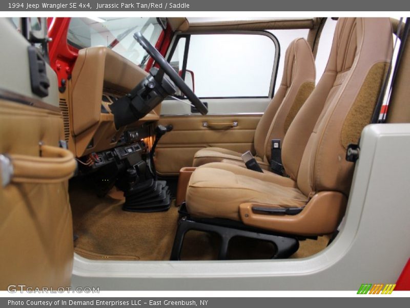 Jurassic Park Tan/Red / Saddle 1994 Jeep Wrangler SE 4x4