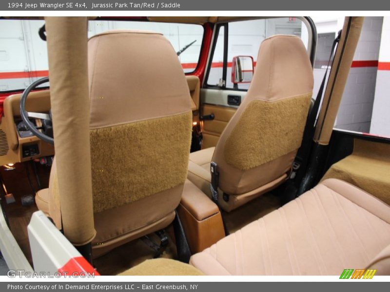 Jurassic Park Tan/Red / Saddle 1994 Jeep Wrangler SE 4x4