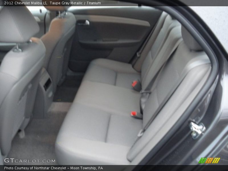 Taupe Gray Metallic / Titanium 2012 Chevrolet Malibu LS