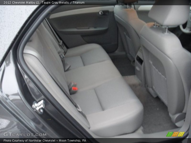 Taupe Gray Metallic / Titanium 2012 Chevrolet Malibu LS