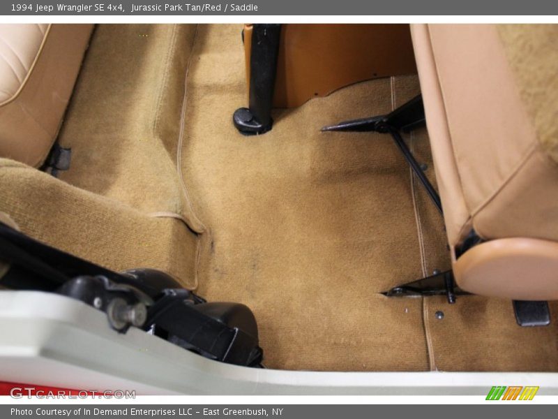 Jurassic Park Tan/Red / Saddle 1994 Jeep Wrangler SE 4x4