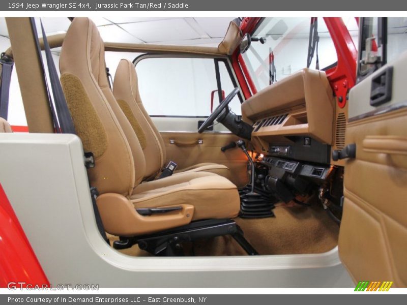 Jurassic Park Tan/Red / Saddle 1994 Jeep Wrangler SE 4x4