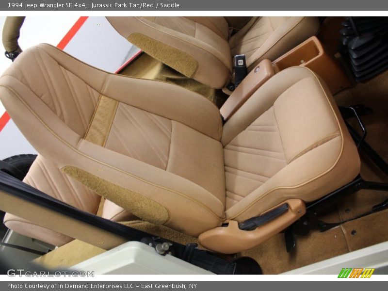 Jurassic Park Tan/Red / Saddle 1994 Jeep Wrangler SE 4x4