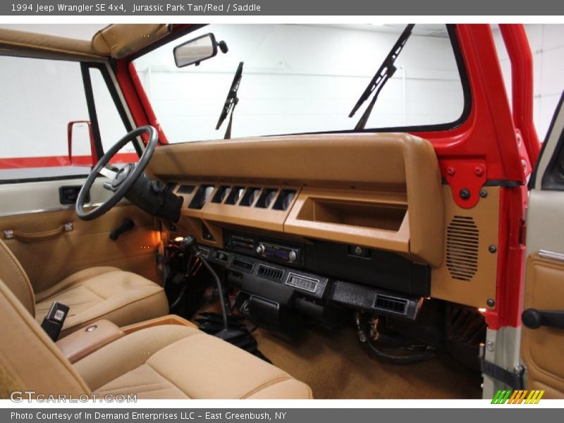 Jurassic Park Tan/Red / Saddle 1994 Jeep Wrangler SE 4x4