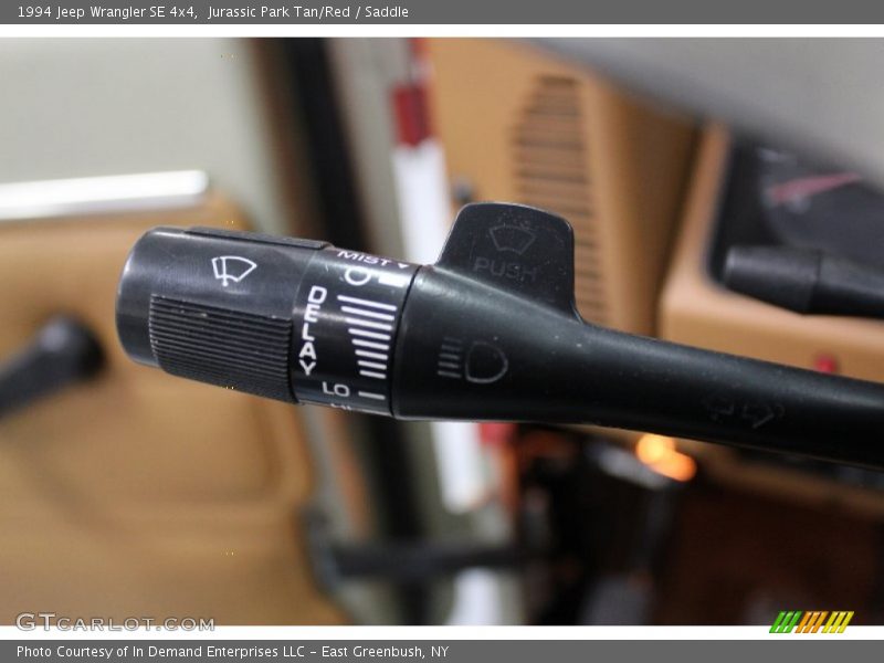 Jurassic Park Tan/Red / Saddle 1994 Jeep Wrangler SE 4x4