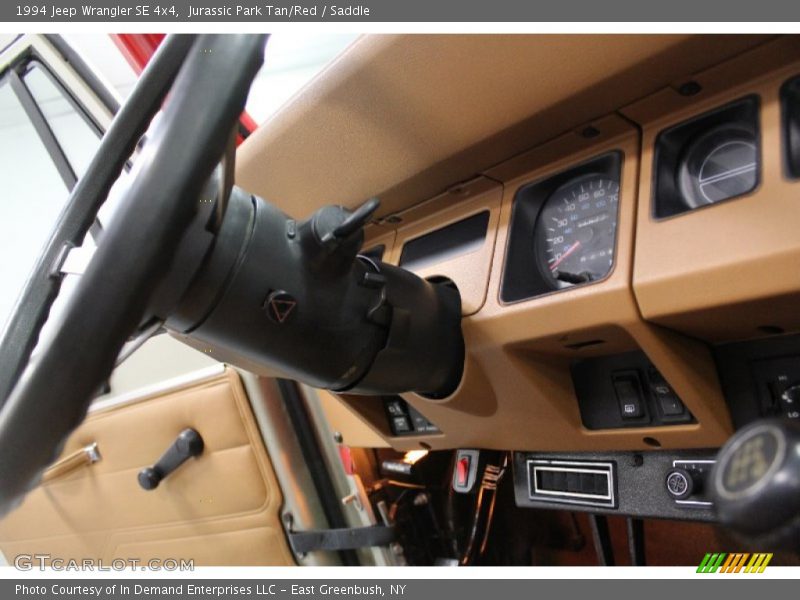 Jurassic Park Tan/Red / Saddle 1994 Jeep Wrangler SE 4x4
