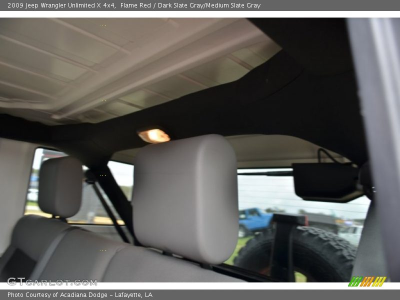 Flame Red / Dark Slate Gray/Medium Slate Gray 2009 Jeep Wrangler Unlimited X 4x4