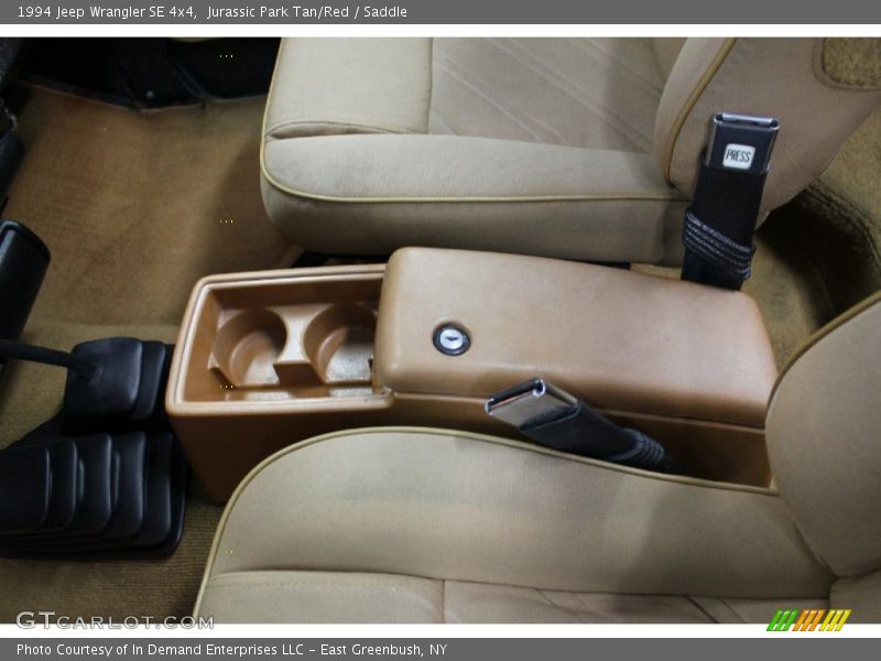 Jurassic Park Tan/Red / Saddle 1994 Jeep Wrangler SE 4x4