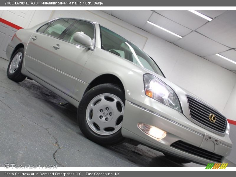 Millenium Silver Metallic / Ecru Beige 2001 Lexus LS 430