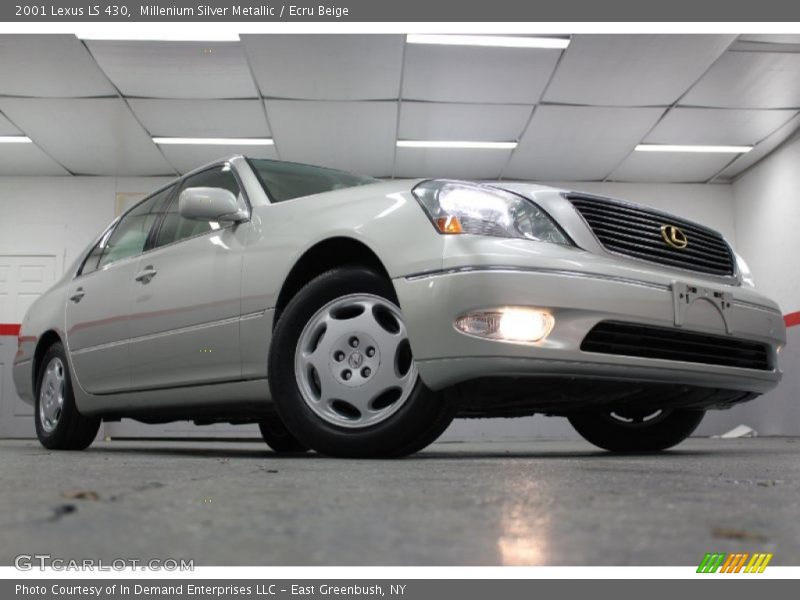 Millenium Silver Metallic / Ecru Beige 2001 Lexus LS 430