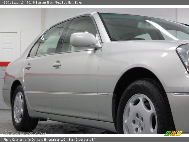 Millenium Silver Metallic / Ecru Beige 2001 Lexus LS 430