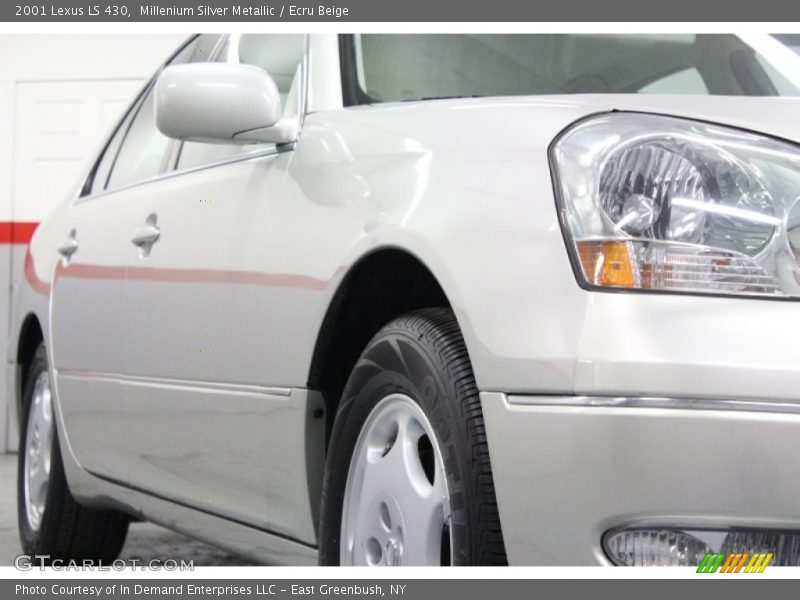 Millenium Silver Metallic / Ecru Beige 2001 Lexus LS 430