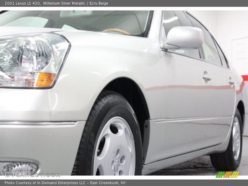 Millenium Silver Metallic / Ecru Beige 2001 Lexus LS 430