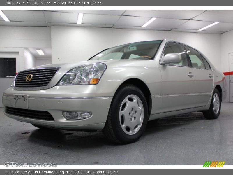 Millenium Silver Metallic / Ecru Beige 2001 Lexus LS 430