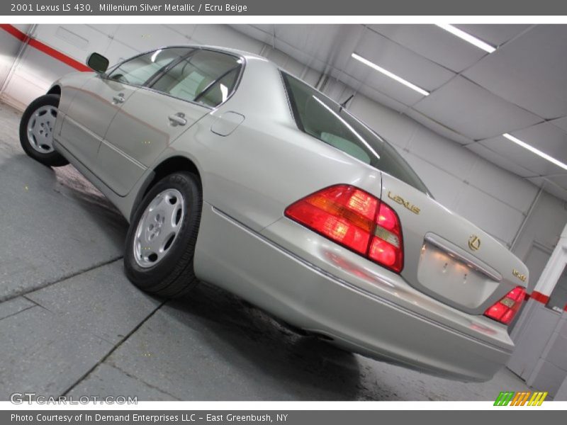 Millenium Silver Metallic / Ecru Beige 2001 Lexus LS 430