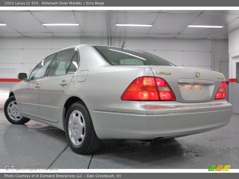 Millenium Silver Metallic / Ecru Beige 2001 Lexus LS 430