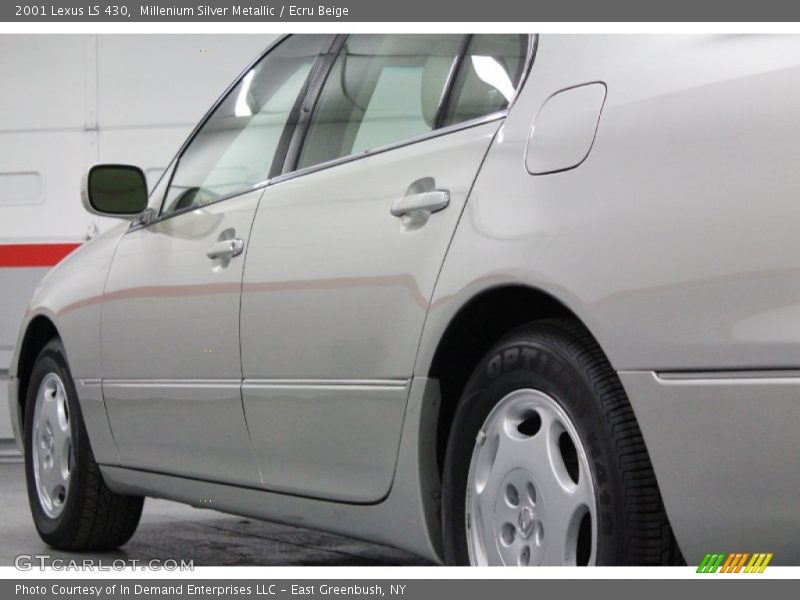 Millenium Silver Metallic / Ecru Beige 2001 Lexus LS 430
