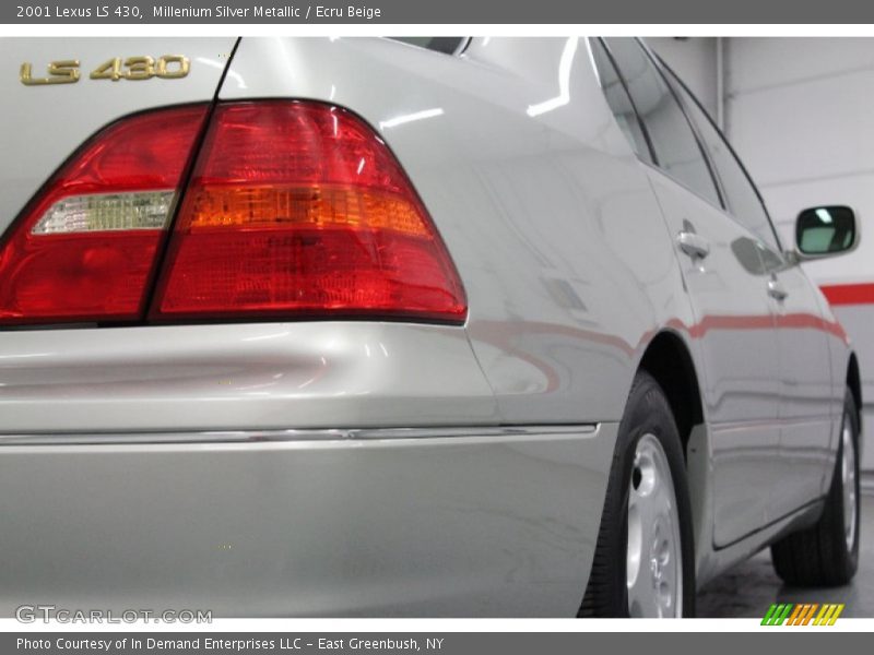 Millenium Silver Metallic / Ecru Beige 2001 Lexus LS 430