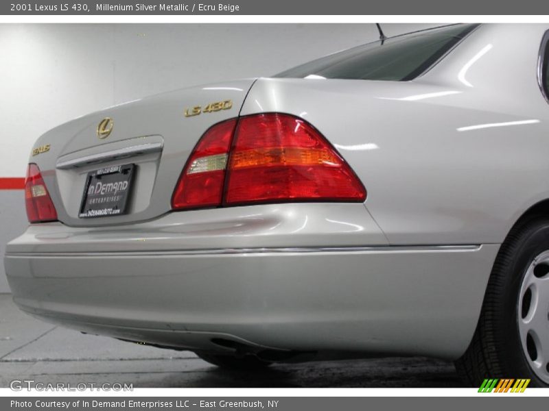 Millenium Silver Metallic / Ecru Beige 2001 Lexus LS 430