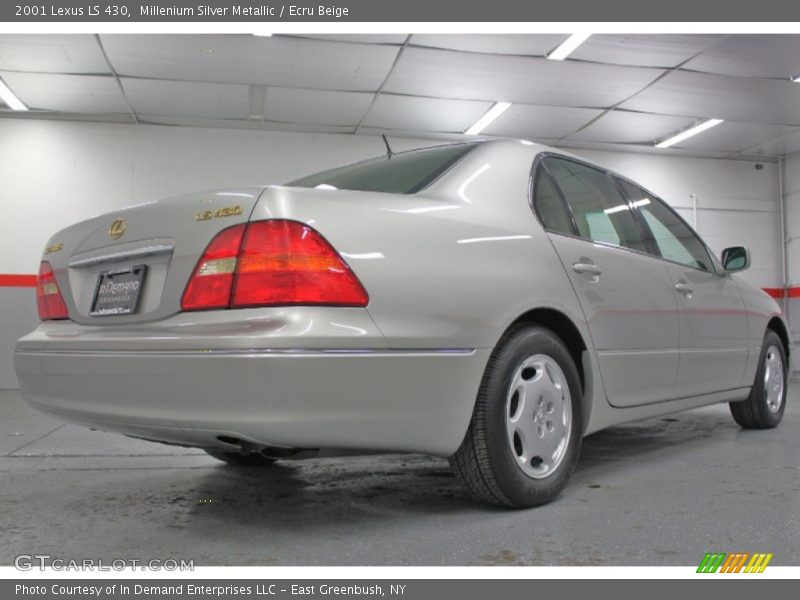 Millenium Silver Metallic / Ecru Beige 2001 Lexus LS 430