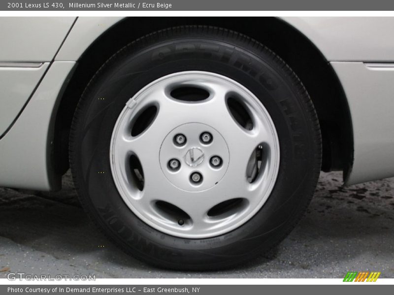 Millenium Silver Metallic / Ecru Beige 2001 Lexus LS 430