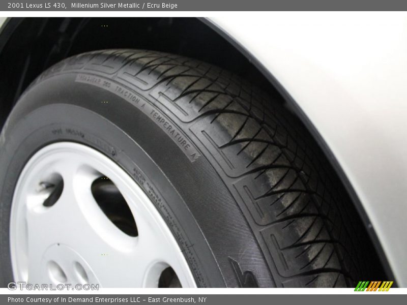 Millenium Silver Metallic / Ecru Beige 2001 Lexus LS 430