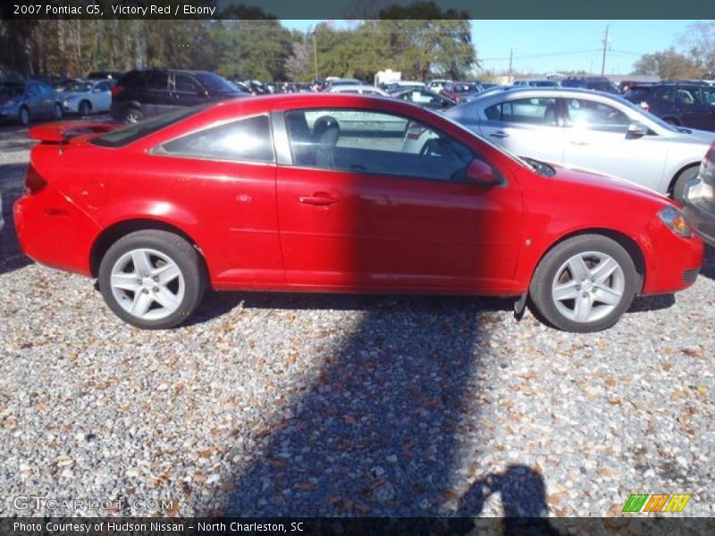 Victory Red / Ebony 2007 Pontiac G5