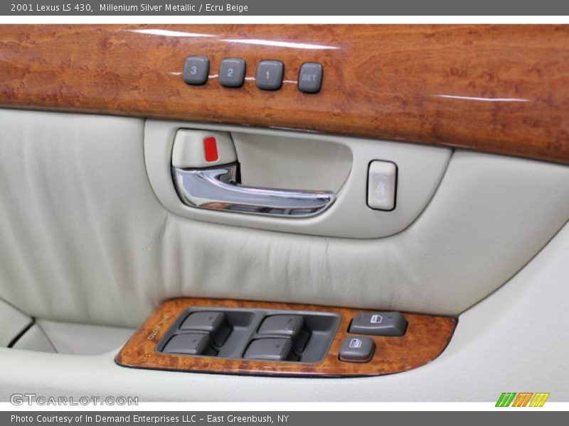 Millenium Silver Metallic / Ecru Beige 2001 Lexus LS 430