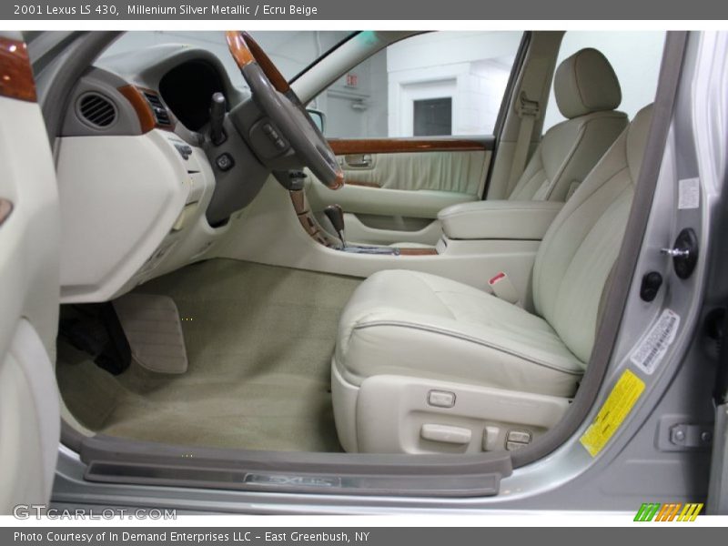 Millenium Silver Metallic / Ecru Beige 2001 Lexus LS 430