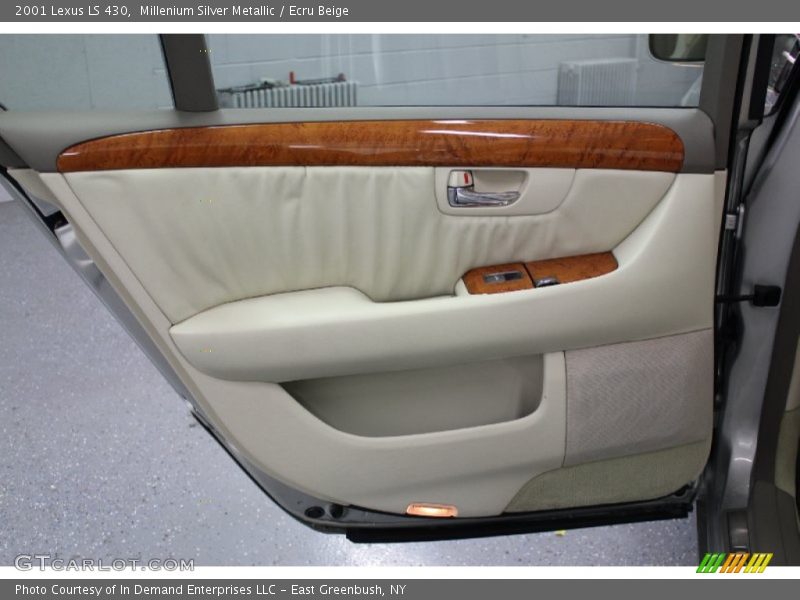Millenium Silver Metallic / Ecru Beige 2001 Lexus LS 430