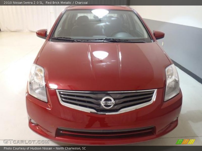 Red Brick Metallic / Charcoal 2010 Nissan Sentra 2.0 SL