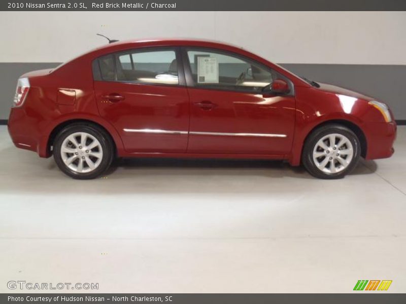Red Brick Metallic / Charcoal 2010 Nissan Sentra 2.0 SL
