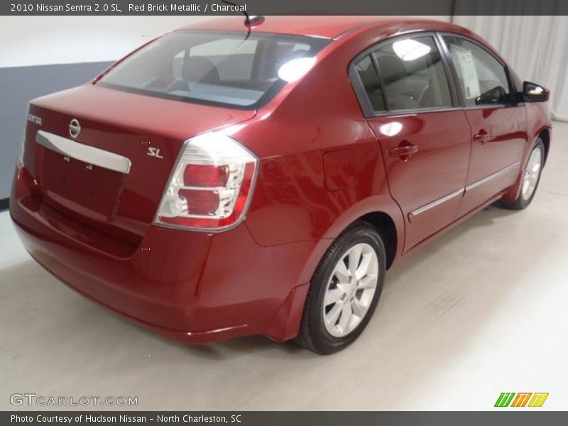 Red Brick Metallic / Charcoal 2010 Nissan Sentra 2.0 SL
