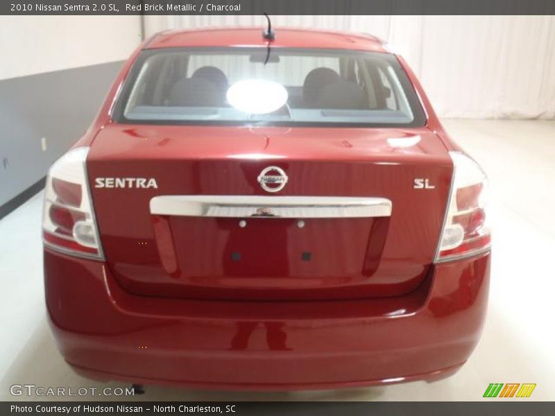 Red Brick Metallic / Charcoal 2010 Nissan Sentra 2.0 SL