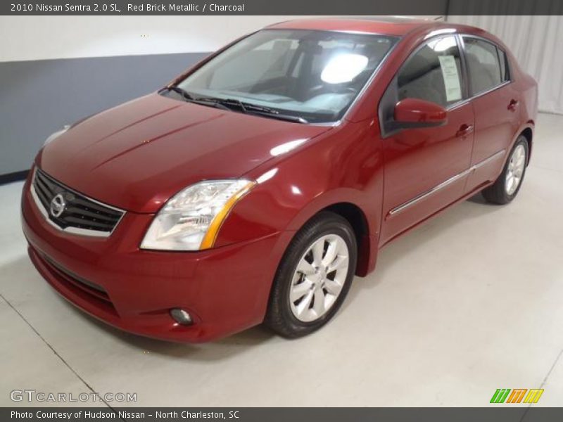 Red Brick Metallic / Charcoal 2010 Nissan Sentra 2.0 SL