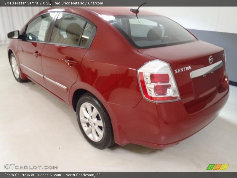 Red Brick Metallic / Charcoal 2010 Nissan Sentra 2.0 SL
