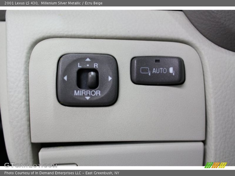 Millenium Silver Metallic / Ecru Beige 2001 Lexus LS 430
