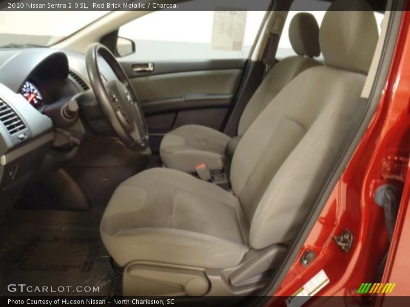 Red Brick Metallic / Charcoal 2010 Nissan Sentra 2.0 SL