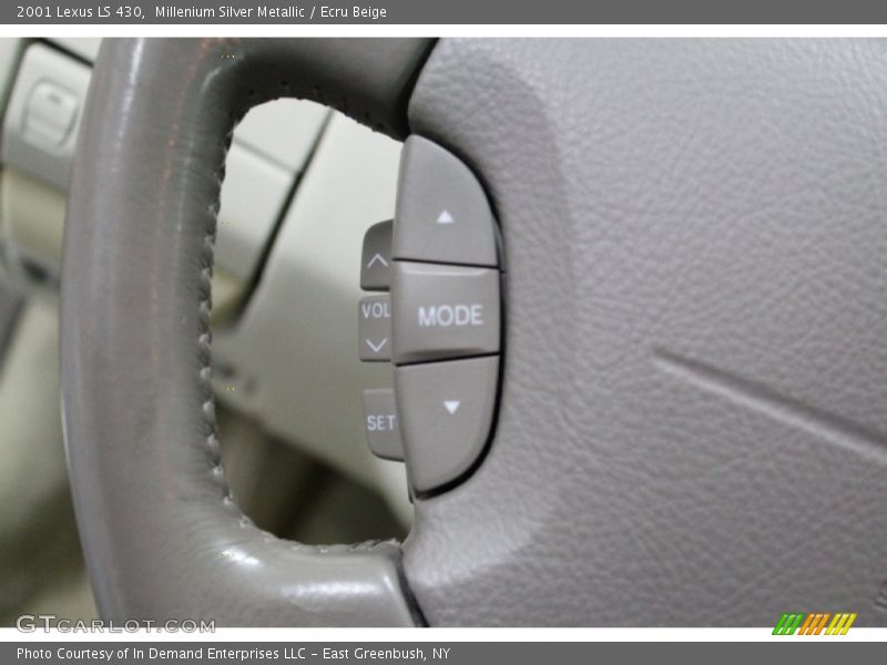 Millenium Silver Metallic / Ecru Beige 2001 Lexus LS 430