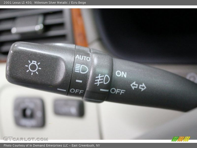 Millenium Silver Metallic / Ecru Beige 2001 Lexus LS 430