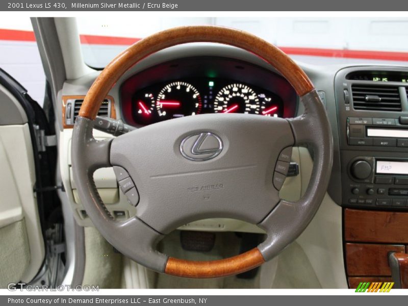 Millenium Silver Metallic / Ecru Beige 2001 Lexus LS 430